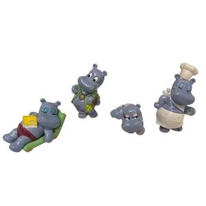 KINDER SURPRISE SET Happy Hippos (4) cruise 1992
